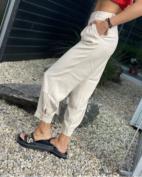 Kalhoty dámské Massimo Dutti harémové